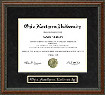 Ohio Northern University (ONU) Diploma Frame