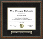 Ohio Wesleyan University (OWU) Diploma Frame