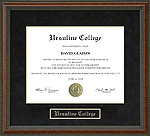 Ursuline College Diploma Frame