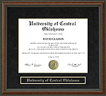 University of Central Oklahoma (UCO) Diploma Frame
