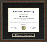 Willamette University Diploma Frame