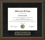 Alvernia College Diploma Frame