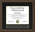 Community College of Beaver County (CCBC) Diploma Frame