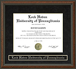 Lock Haven University of Pennsylvania (LHU) Diploma Frame