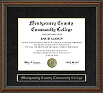 Montgomery County Community College Diploma Frame