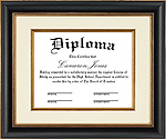 Palermo Archival Document Frame with Custom Text