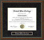 Naval War College (NWC) Diploma Frame