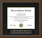 Forrest Junior College Diploma Frame