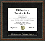 Williamsburg Technical College Diploma Frame
