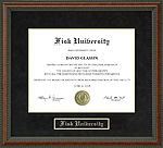 Fisk University Diploma Frame