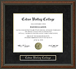 Cedar Valley College Diploma Frame