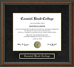 Coastal Bend College Diploma Frame