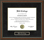 Hill College Diploma Frame