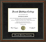 Frank Phillips College Diploma Frame
