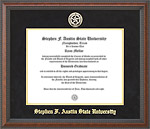 SFA Classic Diploma Frame with Gold Embossed Mat