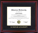 Schreiner University Braided Diploma Frame