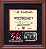 Sul Ross State University Suede Diploma Frame