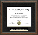 Texas A&M University (TAMU) Diploma Frame