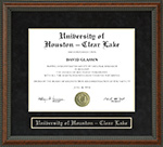 University of Houston, Clear Lake (UH-Clear Lake) Diploma Frame