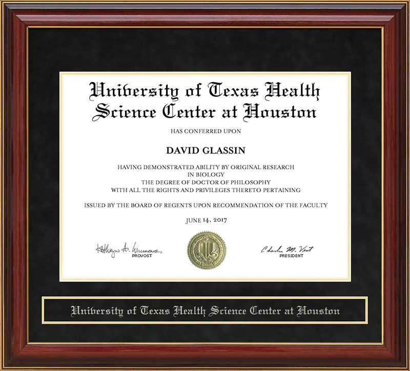 University of Texas Health Science Center at Houston (UTHSCH) Mahogany