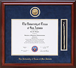 UTSA Medallion Tassel Diploma Frame
