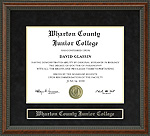 Wharton County Junior College (WCJC) Diploma Frame