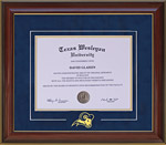 Texas Wesleyan Classic with a Ram Diploma Frame