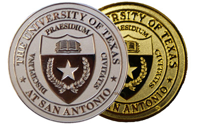 UTSA Diploma Frame with Custom Minted Medallion alternate image