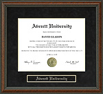 Averett University Diploma Frame