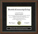 Danville Community College (DCC) Diploma Frame