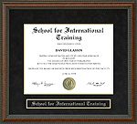School for International Training (SIT) Diploma Frame