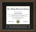 Fox Valley Technical College (FVTC) Diploma Frame