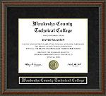 Waukesha County Technical College (WCTC) Diploma Frame