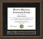 Western Wyoming Community College (WWCC) Diploma Frame