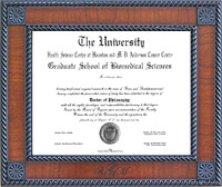 College Diploma Frame