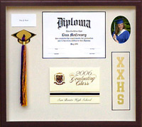 High School Diploma Frame