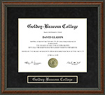 Goldey-Beacom College (GBC) Diploma Frame