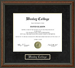 Wesley College Diploma Frame