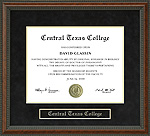 Central Texas College Diploma Frame