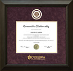 Concordia University Texas Designer Diploma Frame