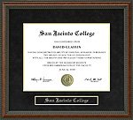 San Jacinto College Diploma Frame