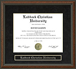 Lubbock Christian University Diploma Frame