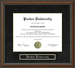 Parker University Diploma Frame