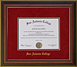 San Antonio College Diploma Frame