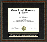 Texas A&M University, Commerce (TAMU-C) Diploma Frame