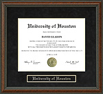 University of Houston (UH) Diploma Frame