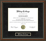 Wiley College Diploma Frame