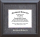 Northwood University Classic Diploma Frame in Grey Suede