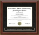 California State University, Dominguez Hills (CSUDH) Mahogany Diploma Frame