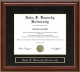 John F. Kennedy University (JFKU) Mahogany Diploma Frame